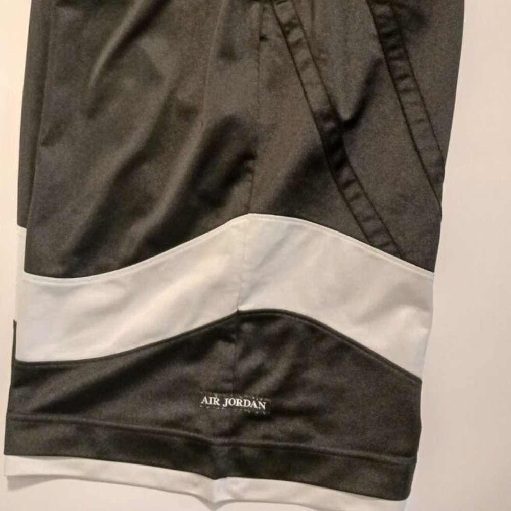 2 (Jordan) Basketball Shorts (Black/Gray)-and-(Black/Red)-(Pre-owned)-(L)-$30.00 - Picture 2 of 6